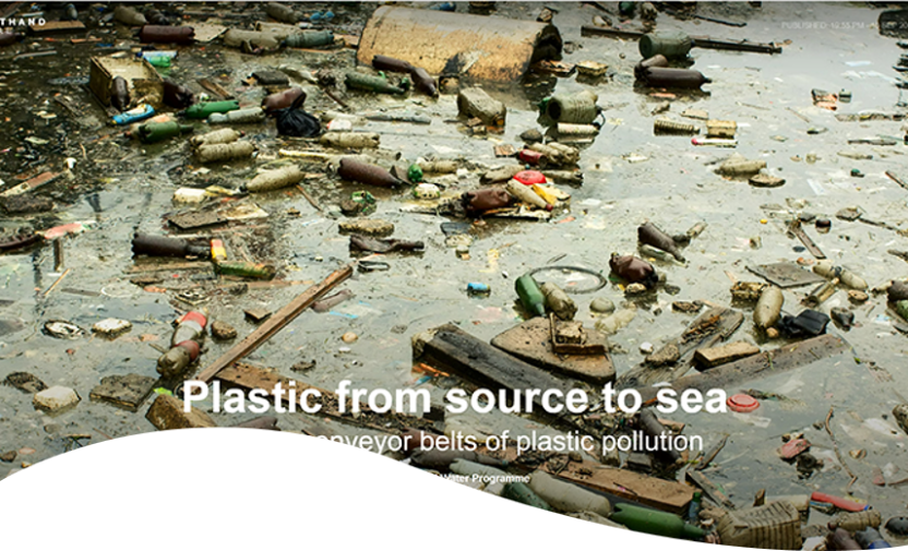 Plastic from source to sea - Rivers: conveyor belts of plastic pollution