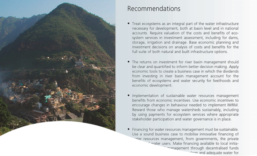 Investing in Ecosystems as Water Infrastructure