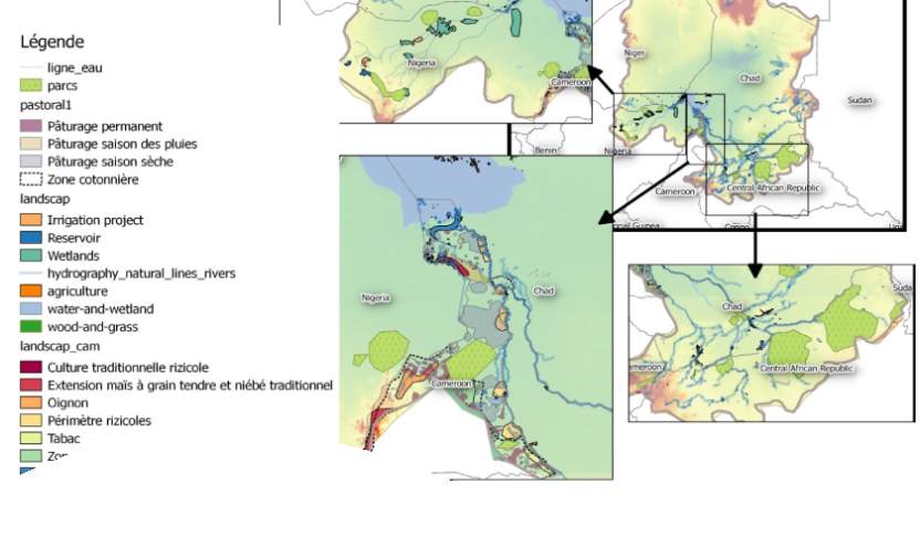 Rapport de réalisation des Cartes Thématiques du Bassin du Lac Tchad