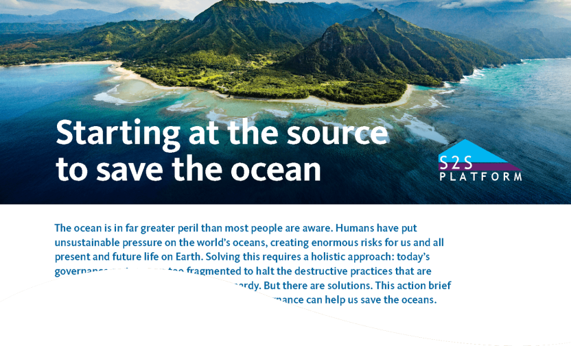 Starting at the source to save the ocean