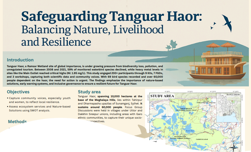 Safeguarding Tanguar Haor: Balancing Nature, Livelihood and Resilience